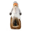 Picture of SANTA WITH LIGHTED TREE 27CM